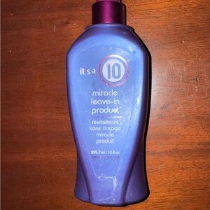 It's a 10 Miracle Leave-In Product